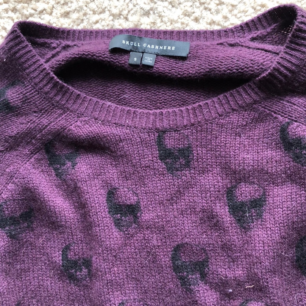 Skull Cashmere Sweater